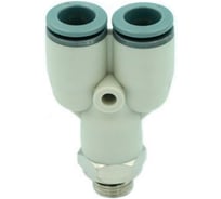 Тройник Y-образный с резьбой Camozzi R7562 8-1/2 SRF50-7562-0859R