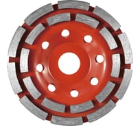 Чашка алмазная шлифовальная двухрядная P.I.T. 125x22.2 мм APLS19-125A