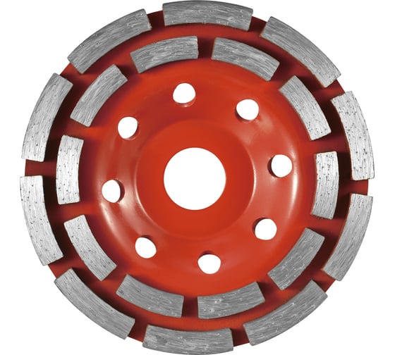 Чашка алмазная шлифовальная двухрядная P.I.T. 125x22.2 мм APLS19-125A 1