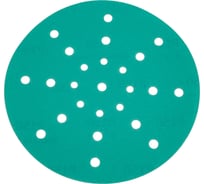 Шлифовальный диск на липучке, основа - ПВХ FAUST 225 мм, Р150, 25 отверстий, 25 шт D36-225-P150