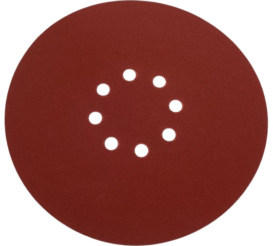 Шлифовальный круг Interflex AP311F 225мм на липучке, 8 отверстий, Р220 (5 штук) 3133224408-5 1