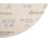 Шлифовальный круг Interflex AP311F 225мм на липучке, 8 отверстий, Р80 (5 штук) 3133804408-5 3