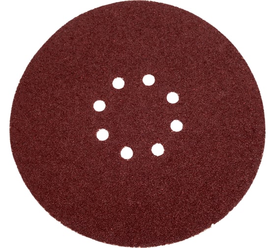 Шлифовальный круг Interflex AP311F 225мм на липучке, 8 отверстий, Р40 (5 штук) 3133404408-5 1