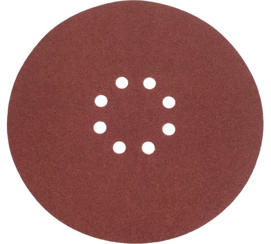 Шлифовальный круг Interflex AP311F 225мм на липучке, 8 отверстий, Р100 (5 штук) 3133104408-5 1