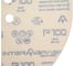 Шлифовальный круг Interflex AP311F 225мм на липучке, 8 отверстий, Р100 (5 штук) 3133104408-5 3