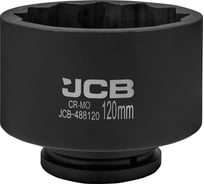 Головка ударная 12-гранная JCB 120 мм, 1DR JCB-488120(61707)