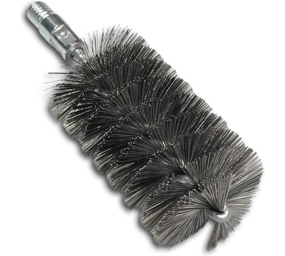 Щетка ерш Lessmann Д57х100х160мм, W1/2, нерж. (KRONBURSTE) 506457