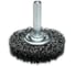 Щетка дисковая гофрированная Lessmann Д50x11, STA 0,30мм, хвостовик 6мм 415162 1