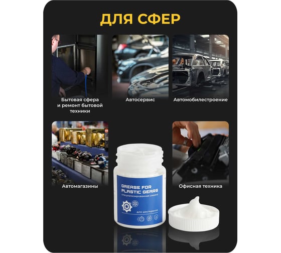 Смазка для шестеренок и зубчатых передач, запчасть для мясорубки, ROX 40 гр R587