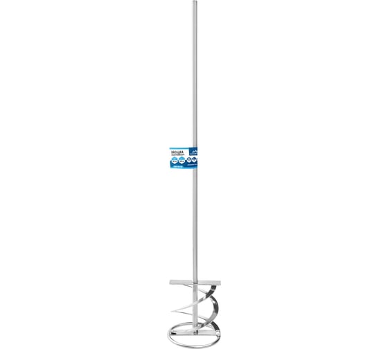Насадка для электромиксера для краски и смесей vertextools 100x600мм 0028-100-600 1