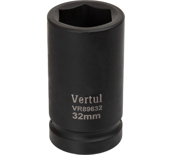 Головка ударная удлиненная VERTUL 32 мм, 1DR VR89632