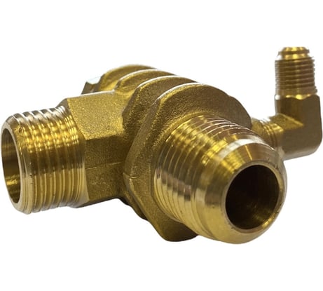 Клапан обратный для компрессора резьба наружная M3/4хM3/4 Pegas pneumatic 4307