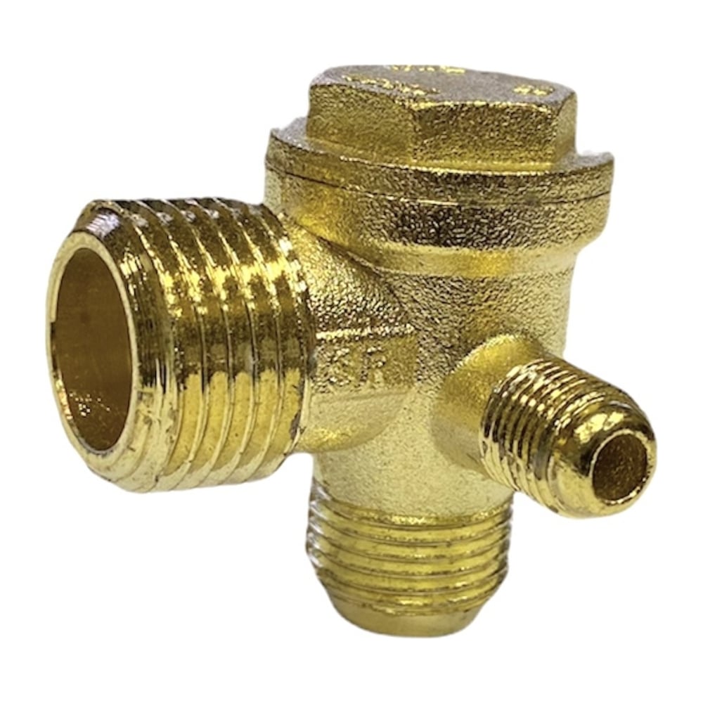 Клапан обратный для компрессора резьба наружная M1/2хM3/8хM1/8 Pegas ...