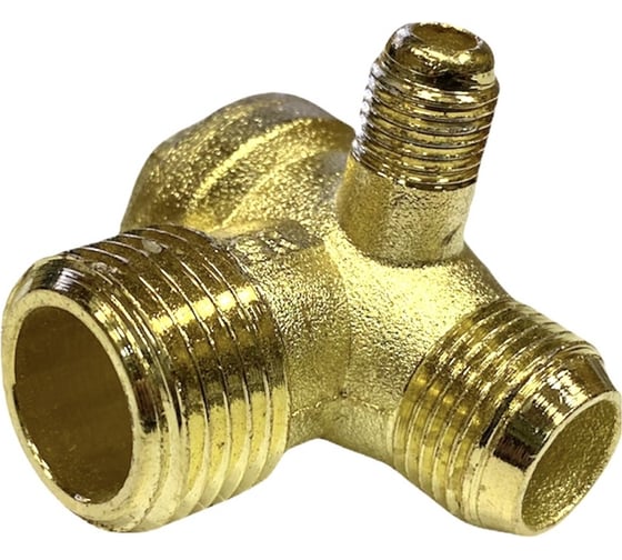Клапан обратный для компрессора резьба наружная M1/2хM3/8хM1/8 Pegas pneumatic 4316