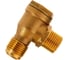 Клапан обратный для компрессора резьба наружная M1/2хM1/2 Pegas pneumatic 4306 3
