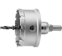 Коронка с твердосплавными напайками LENZ в сборе 65х25 мм LZCS-065