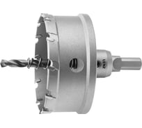 Коронка с твердосплавными напайками LENZ в сборе 77х25 мм LZCS-077