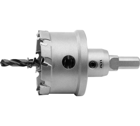 Коронка с твердосплавными напайками LENZ в сборе 51х25 мм LZCS-051 1