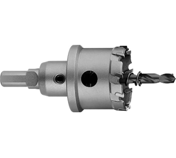 Коронка с твердосплавными напайками в сборе LENZ 60, l=25 мм LZCS-060 1