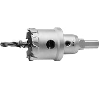 Коронка с твердосплавными напайками LENZ в сборе 38х25 мм LZCS-038