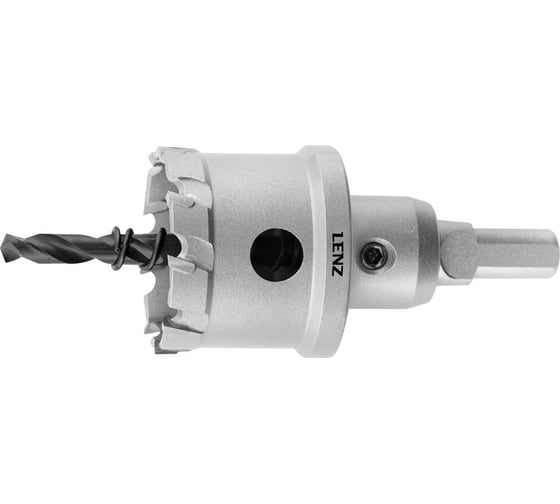 Коронка с твердосплавными напайками LENZ в сборе 71х25 мм LZCS-071 1