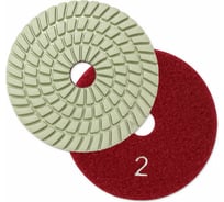 Круг алмазный гибкий шлифовальный АГШК SPIRAL WHITE 100x2.5 мм, №2, wet/dry TECH-NICK 128.120.8586