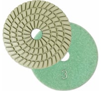 Круг алмазный гибкий шлифовальный АГШК SPIRAL WHITE 100x2.5 мм, №3, wet/dry TECH-NICK 128.120.8588