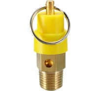 Аварийный клапан для сброса давления воздуха механический ARMA 1/4 в блистере 12BAR BL