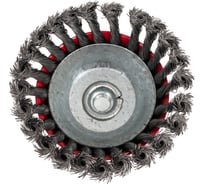 Щетка чашечная HEADROCK крученая проволка стальная для УШМ 125мм М14 980-111-125