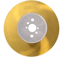 Диск пильный из быстрорежущей стали Heden HSS-DMo5 с покрытием TiN, 250x2х32 мм, Z=200 301.002