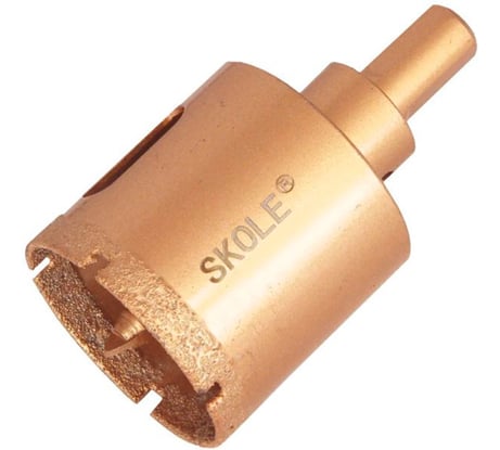 Коронка алмазная по керамограниту SKOLE 30мм K6 030077