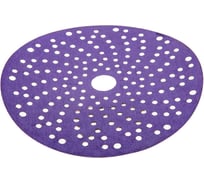 Шлифовальный круг LIGREAT на пленочной основе фиолетовый 150мм, 48отв., Р800, упак 100 шт TL12268