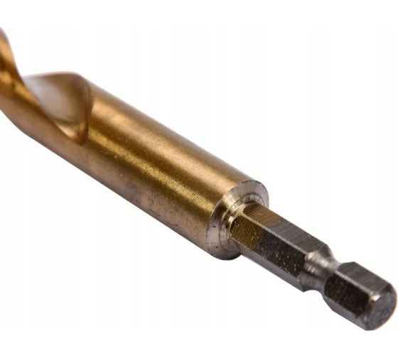 Сверло по металлу HSS-TiN 9.0 мм с хвостовиком HEX1/4 YATO YT-44770