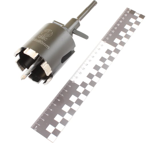 Коронка алмазная по камню CNIC 68x90мм М16, для сухой резки, хвостовик SDS-PLUS DB0201 28079