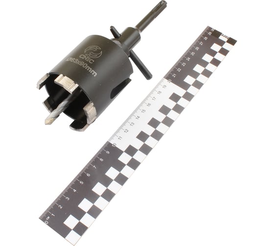 Коронка алмазная по камню CNIC 63x90мм М16, для сухой резки, хвостовик SDS-PLUS DB0101 33695