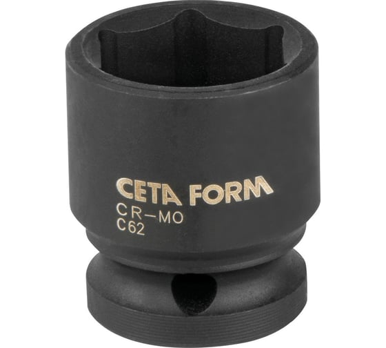 Головка торцевая ударная шестигранная CETA FORM 27 мм, 1/2DR C62-H27