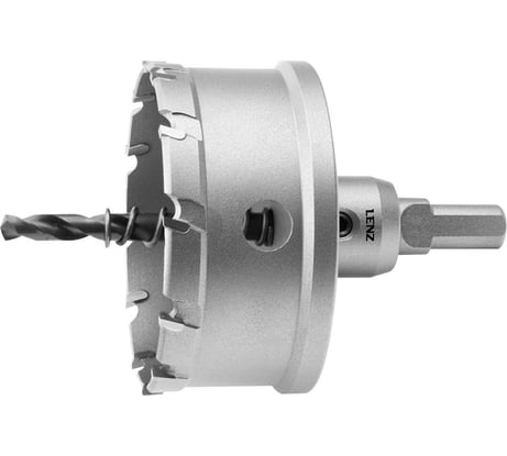 Коронка с твердосплавными напайками LENZ в сборе 70х25 мм LZCS-070