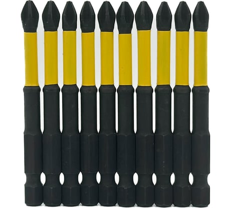 Бита магнитная SKOLE (BT2) 10 шт, PH2-70, сталь S2 оригинал BT2-H2070