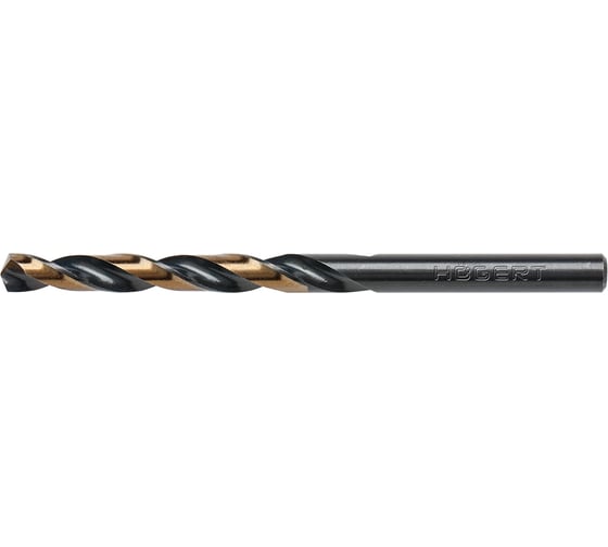 Сверло по металлу HSS (10 шт; 4.2x43х75 мм) HOEGERT TECHNIK HT6D834