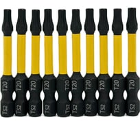 Бита магнитная SKOLE (BT2) 10 шт, T20-50, сталь S2 оригинал BT2-T2050