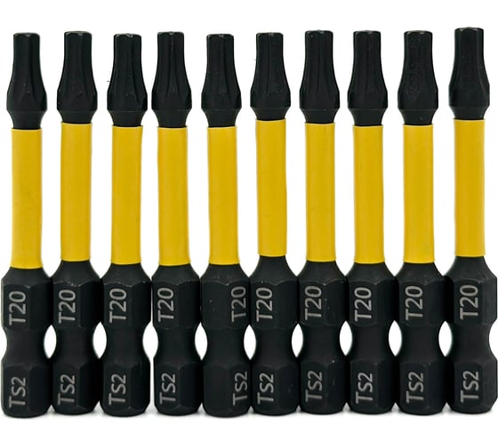 Бита магнитная SKOLE (BT2) 10 шт, T20-50, сталь S2 оригинал BT2-T2050 1