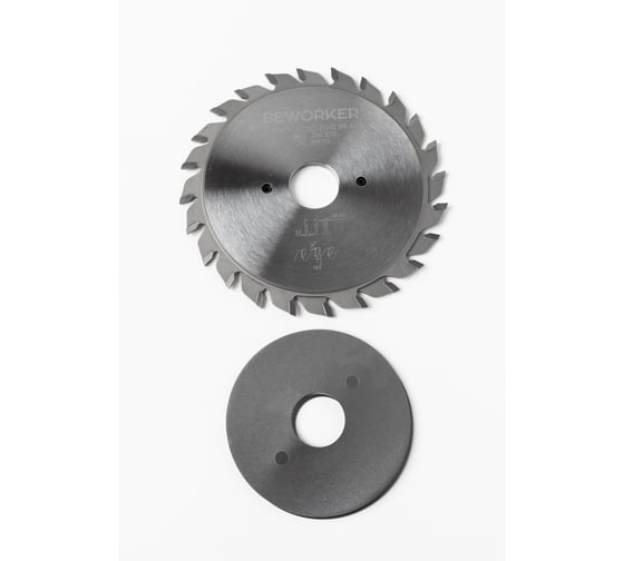 Подрезной пильный диск BEWORKER 120x22x2.8-3.6/2.2 Z12+12 HW F TL51504