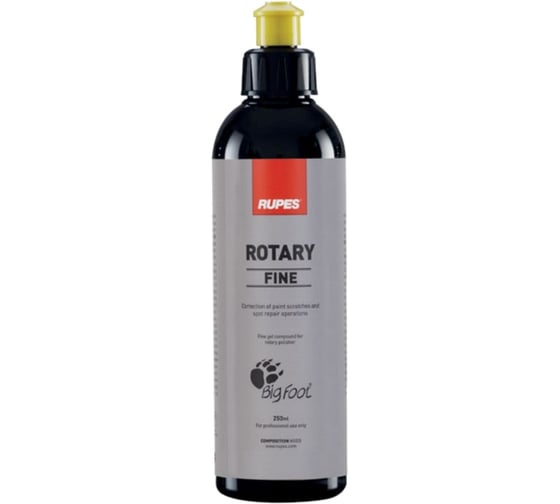 Желтая паста для полировки (финишная) RUPES ROTARY 250 мл (1 шт.) 9.BRFINE250 В0000000192737