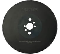 Диск пильный из быстрорежущей стали HEDEN HSS-DMo5 с покрытием Vapo, 250x2х32 мм, Z=200 301.006