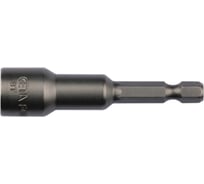 Бита магнитная шестигранная торцевая головка CETA FORM 14x65мм хвостовик Hex E 1/4 BT/1465