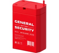 Акуумуляторная батарея GENERAL SECURITY GS0.7-4 4В 0.7 Ач УТ-00000484