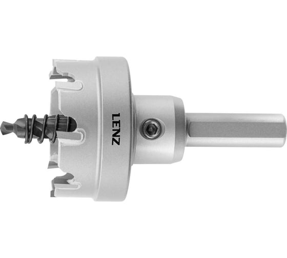 Коронка с твердосплавными напайками LENZ 5x5 мм, трехгранный хвостовик LZCP-035 1