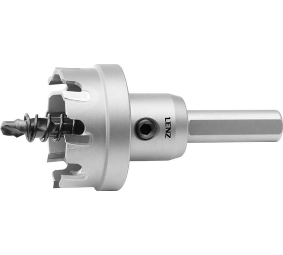 Коронка с твердосплавными напайками LENZ 5x5 мм, трехгранный хвостовик LZCP-035 1