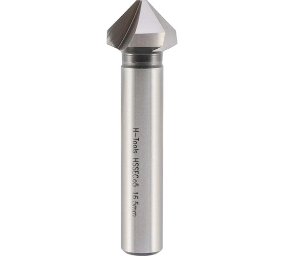Зенковка H-Tools 90градусов 16.5мм HSSE-Co5 3z L-60мм 745165EHT