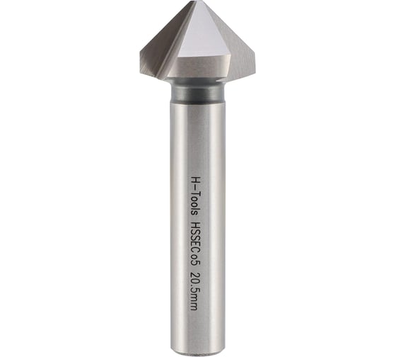 Зенковка H-Tools 90градусов 20.5мм HSSE-Co5 3z L-63мм 745205EHT 1